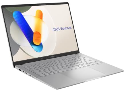 Asus - Vivobook S 14 OLED S5406UA-DRQD109W Argenté 14 (AMD Ryzen 9 8945HS - AMD Radeon - SSD 1To - RAM 32Go - Windows 11) - AZERTY