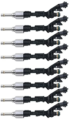 DCXXAN Buses d'injection d'essence pour Voiture 8W939F593BA LR011964 8 pièces injecteur de Carburant pour Voiture, pour Jaguar, pour F-Type, pour XF, pour XFR, pour XFR-S