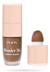 Pupa Blush Wonder Me Shake, Fard Viso Liquido Traslucente, Nuova Texture Water Cream - Colorito Fresco e Radioso, Formula Clean, Made in Italy (Colore 006 Cuba Libre)
