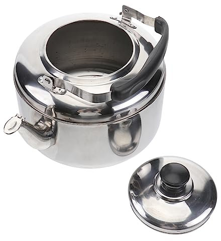 FUNNETOYU Hervidor Silbante De Gran Capacidad Duradero Color Tetera Para Hervir Agua Para Cocina De Gas Uso El Hogar