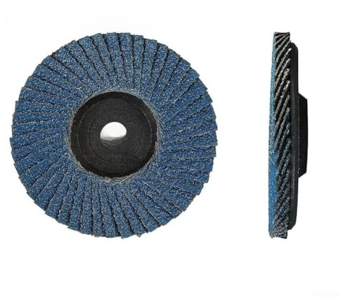 Efficienti 3 dischi abrasivi da 75 mm per smerigliatrice angolare, dischi lamellari in zirconio per metallo e acciaio legato