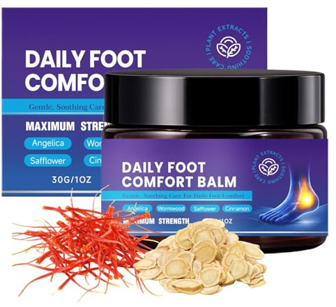 Patifirst per i piedi,Burro idratante e lenitivo di,30g Balsamo di Cura dei Piedi della Massima Efficacia - per Adulti, Donne, Uomini, Palestra, Ufficio, Giorno, Notte, Viaggio e Casa