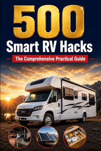 500 Smart RV Hacks: The Complete Manual for Beginners to RV Maintenance, Camper Trailer Organization, and DIY Repairs. Master Off-Grid Camping and Motorhome Living.