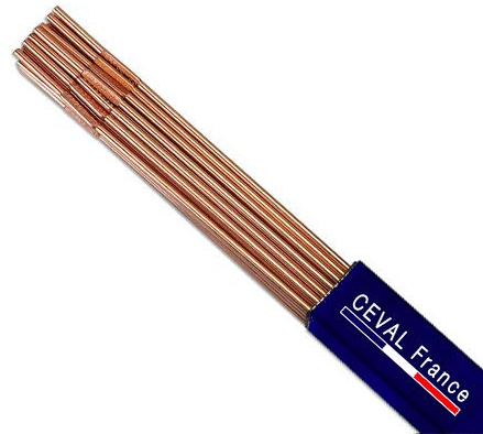 BAGUETTE TIG ELECTRODES ACIER Type F57 DIAMÈTRE 2MM (330g)