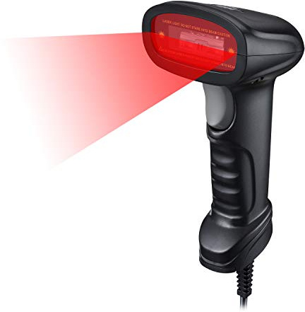 Adesso NuScan 1600U 1D Handheld CCD Barcode Scanner USB