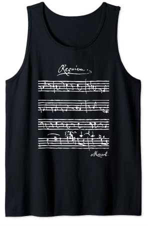 Mozart Requiem, Mozart Original-Notenblatt, Klassische Musik Tank Top