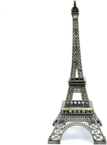 Statue De La Tour Eiffel En Métal À Collectionner Cadeaux De Paris,Ornement De Table En Métal De La Tour Eiffel,Réplique Du Support Souvenirs Pour La Décoration De La Maison Et Du Bureau ( Color : 48c