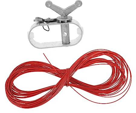 CIYODO Pool Accessories Swimming Pool Cover Cable Easy to Use Winch Winter Cover Cable Tightener