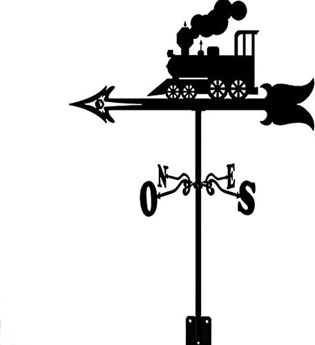 Wetterfahne, Tier-Metall-Wetterfahne, hohle Windrichtungsanzeige, Dekoration, Wetterfahne, für Schuppen, Dach, Hof, Garten, Ornamente, Dekoration
