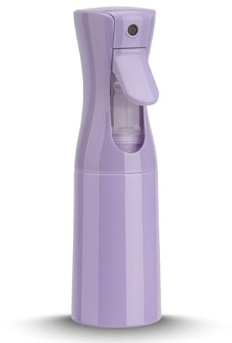 Zuhose Kontinuerlig sprayflaska, 200 ml (7 oz) hårsprayflaska, sprayflaska för hår, fin dimma vattensprayflaska för salonger, barberare, växter, hudvård, rengöring (lila, 1-pack)