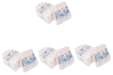 YARNOW 4 Stück 1 Haustierwindeln Periodenwindeln für Hunde kleine Hundewindeln Welpenwindeln Hunde windel Weibliche Hundewindel Pet körperliche ännliche Welpen-Wraps Baumwolle Rosa