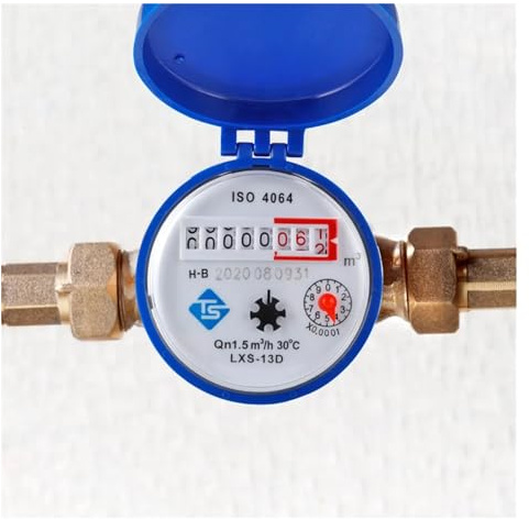 Wasserzähler, Mechanischer Drehflügel-E-Typ Digitalanzeige Zeigerzähler Kaltwasserzähler