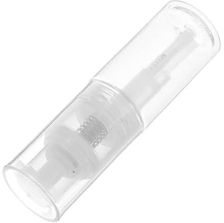 Abaodam Körperpuderspender Auslaufsicher mit Transparentem Design für Platzsparende Lagerung Kleine Puderdose zum Nachfüllen für Reisen Make-up-puderbehälter