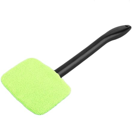 Outil de nettoyant pour le pare-brise, brosse de nettoyant pour vitres de voiture enlève la poussière épreuve à gratter en plastique portable outil de nettoyage en verre de