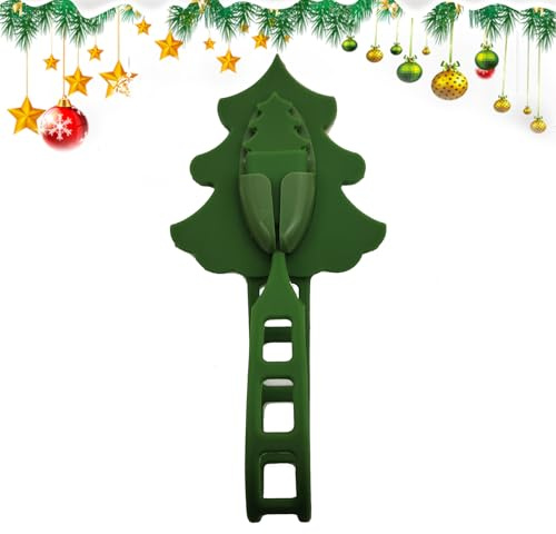 Biniveil Attaches Pour Guirlande De Noël,Accroche Couronne En Silicone | Fixation Décorative pour Guirlande de Noël Couronne Porte Cheminée Rampe Escalier