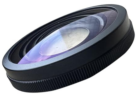 Wide Angled Camera Lens For Dedicated Model 185° Field Of View Anti Distortion Glass Lightweight Construction Easy Installation Camera