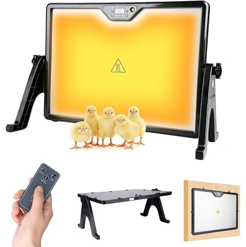 Värmelampa höns med termostat