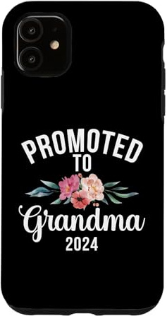 Custodia per iPhone 11 Promosso a nonna 2024 Nuova nonna