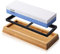 MIDO PROFESSIONAL ABRASIVE Whetstone Kitchen Knife Sharpener 2 Side Grit 1000/6000 Knife Sharpening Stone, Knife Sharpener Stone with Non-Slip Bamboo Base, Wet Stone Sharpening Kit for Kitchen Hunting