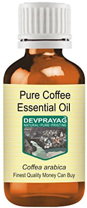 Devprayag Pure Coffee Essential Oil (Coffea Arabica) Natural Therapeutic Grade Steam Distilled 2ml (0.06 oz)