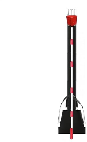 Fruit Grabber - Raccoglitore di frutta professionale | Attrezzatura Raccolta di frutta regolabile lunghezza 13 piedi | Raccoglitore telescopico di alberi da frutto con imbuto di raccolta e strumento