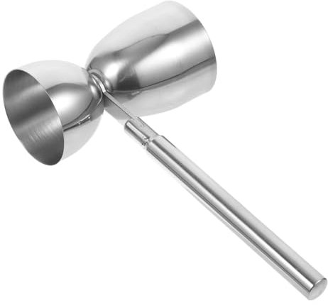 IMIKEYA Jigger Medidor De Barra Doble 30/60 Ml Acero Inoxidable Grado Alimenticio Medidor Profesional Para Coctelería y Bar Utensilio De Bartenders y Hogar