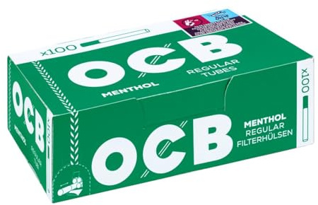 OCB 500 (5x100) Menthol (Hülsen, Filterhülsen, Zigarettenhülsen)