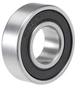 sourcing map 6202-16-2RS Kugellager 16x35x11mm Doppelt Abgedichtete Bearing | Chromstahllager Rillenkugellager Rollenlager für Skateboard 3D Drucker Roller Inline Skates (1 Menge)