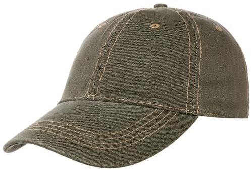 Lipodo Washed Denim Baseball Cap Hook-and-Loop Unisex Summer Winter