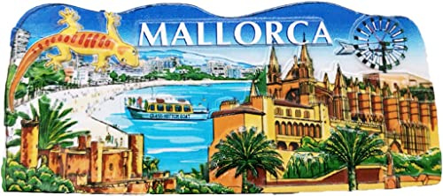 Mallorca Spanien Magnet Kühlschrank Kühlschrank Magnet Dekoration Aufkleber Souvenir Harz Handwerk Küche Whiteboard