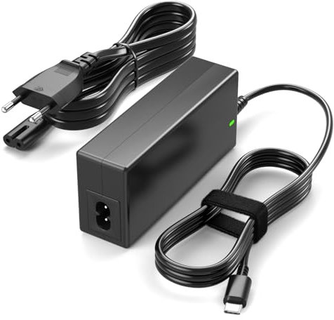 Basicvolt Alimentatore USB C 100W 65W Caricabatterie Caricatore PC Portatile Notebook per Macbook Pro Air Lenovo ThinkPad HP Elitebook Dell XPS ASUS Acer Chromebook Samsung Huawei MSI Honor