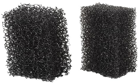 2PCS Black Scar Stipple Sponges for Lifelike Trauma Effects, Fake Stubble, Halloween Makeup with Special Effects Makeup Tool for Theater Cosplay