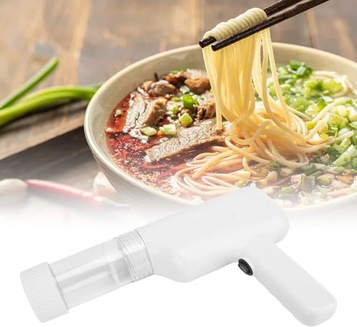 Handheld Electric Pasta Maker with 6 Pasta Discs and Cutter, Portable Handheld Noodle Making Machine Homemade Spaghetti Maker for Household Kitchen