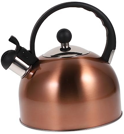 DECHOUS Whistling Camping Kettle Teakettle Automatic Whistle Fast Boil Design Household Use