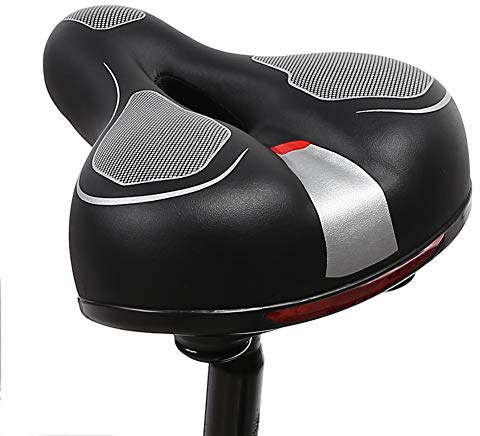 Sella in bicicletta, design cavo comodo shock a prova di ammortizzatore imbottito imbottitura cuscino Accessorio per biciclette per mountain road per mountain road