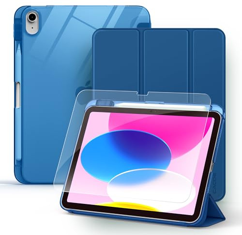CACOE Hülle iPad (A16) 11./10. Gen (2025/2022) mit Stifthalter Schutzfolie