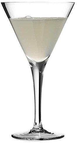 Urban Bar Small Martini Glass Verdot Lead Free Crystal Cocktail Glass 12.5cl Model No UB5160