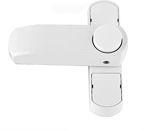 BASI® Fenster-Sicherung FS 500 auch für Fenstertüren, weiß I Kindersicherung, Schutz für Fenster, Fenstersicherung, Druckknopf Sicherung, Einbruchschutz, Erschwert das Aufhebeln der Fenster