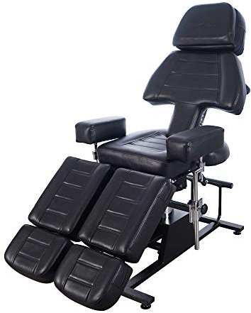 Barberpub Hydraulische Tattooliege Massageliege Kosmetikliege Therapieliege 0232BK