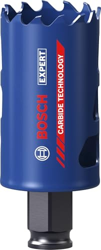 Bosch 1x EXPERT Multi Material Power Change Plus-Lochsäge (für Holz mit Metall, Ziegelstein, Ø 40 mm, Professional Zubehör Bohrmaschine)
