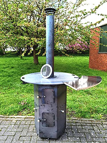 Irony24 Feuerplatten Grill Komplettpaket
