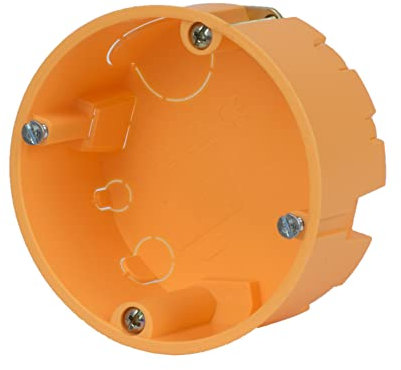 ALPTEG Hohlwanddose Schalterdose HW Ø 68mm Tiefe 35mm extraflach 5 Stück