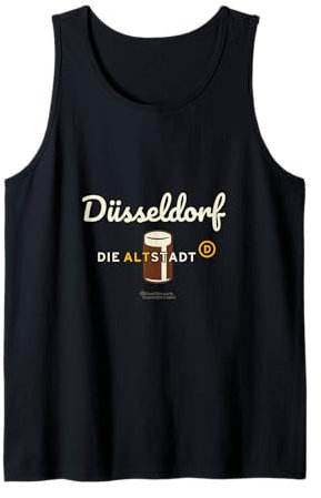Düsseldorf Old Town Altbier Glass Beer from Düsseldorf Tank Top