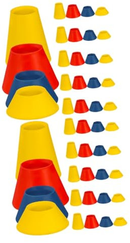 BESPORTBLE 48stücke Golf Tees Geometrische Form Trainingshilfe Für Präzises Golfspiel Für Driving Range Und Übungsmatten