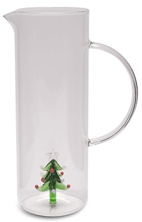 Henriette Brocca natalizia in vetro Sweet X'mas D10xH24 cm