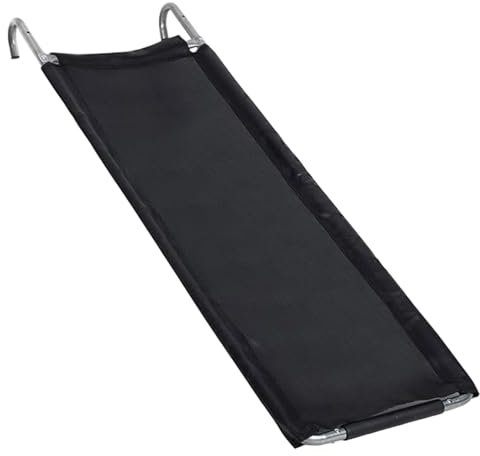 50x160cm Trampoline Attachments Slide Oxford Cloth Trampoline Slide Sturdy Bounce Trampolines Sliding Ladder Than Ladder, Easy To Install, Fit All Kinds Of Trampolines