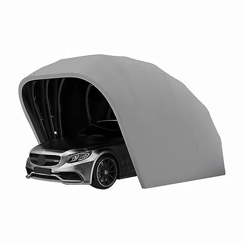 Tenda telescopica per garage semi-automatica, per attività all'aperto, protezione solare e pioggia