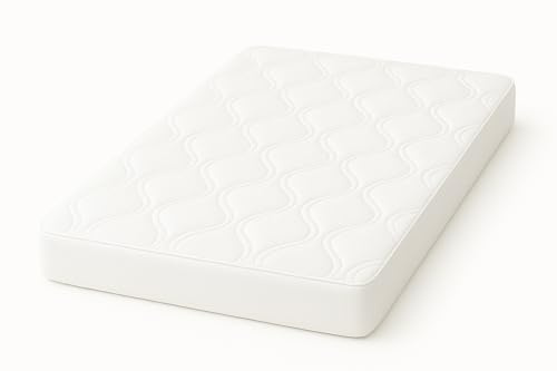 Quilted Mattress Pad Topper for 31x39 Playard – Soft Fitted Protector with Elastic Edges | Breathable, Hypoallergenic & Machine Washable | Compatible with Maxi COSI Swift | Made in USA by SheetWorld