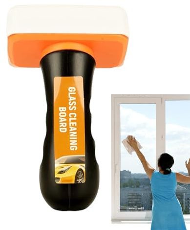 Patina-Entferner-Bürste | 100 ml Glasreiniger und Mittel für die Windschutzscheibe, Mittel zur Reinigung der Autofolie – für Pkw, SUV, Lkw, Nutzfahrzeuge und C