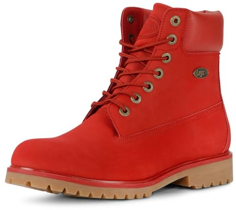 Lugz Men's Convoy Classic 6-inch Chukka Boot Fashion, Mars Red/Gum, 10 UK